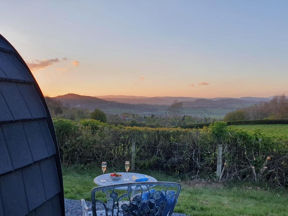 Odli Glamping - Luxury Glamping Pod Villa Welshpool Eksteriør bilde